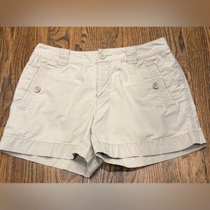 Liz Claiborne Women's Beige Cargo Shorts